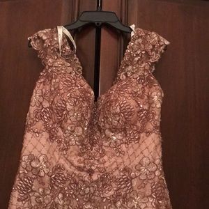 Mon Cheri Dresses - Gorgeous gold gown dress, never used Mon Cheri Dresses - Gorgeous gold gown dress, never used